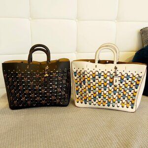 Coach 1941 *Color-Block Chain Link Rogue Tote
